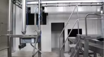 Tomarza'da kurulumu tamamlanan mezbahane hizmet vermeye başladı