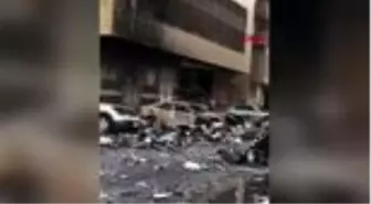 BAE'de çıkan yangında alev topuna dönen gökdelen bu hale geldi