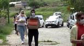 Mardinli yardımseverlerden Süryani aileye destek