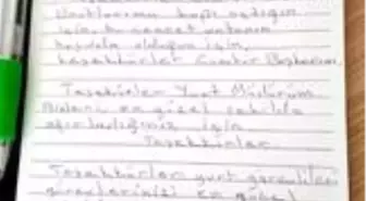 Denizli'de karantinaları tamamlanan vatandaşların mektupları duygulandırdı