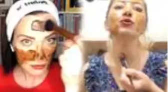 Güzellik maskesi denemesi