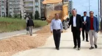 Kahta'da bozuk yollar yenileniyor