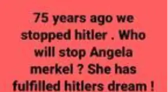 Malta'nın büyükelçisi Merkel'i Hitler'e benzetti, görevinden oldu