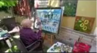 Ressam Çeşmeci'den, Kaymakam İbrahim Ethem Akıncı anısına tablo