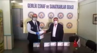 Gemlik'de belediye ve esnaftan koronayla ortak mücadele