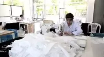 Nilüfer'de işitme engelli ve çocuklara özel maske üretiliyor