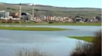 Ardahan'da Kura Nehri taştı, Ardahan Ovası göle göndü