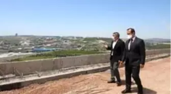 Çakmak ve Şayir, seyir terası projesini inceledi