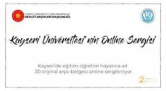 Kayseri Üniversitesi'nden Online Sergi