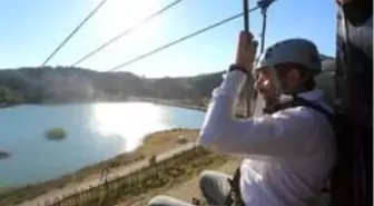 Gürsu adrenalin park hobbit evler renkleniyor