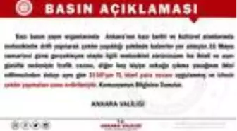 Ankara Valiliği'nden türbe önünde drift yapan sürücüye ilişkin açıklama