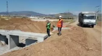 Bergama çevre yolu inşaatı başladı