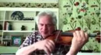 Dünyaca ünlü efsane kemancı Itzhak Perlman'dan karantinada keman dinletisi