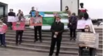 İSTANBUL-RUSYA BAŞKONSOLOSLUĞU ÖNÜNDEKİ BASIN AÇIKLAMASINA POLİSTEN İZİN ÇIKMADI