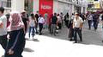 Kayseri'de sokağa çıkma kısıtlaması öncesi bayram yoğunluğu