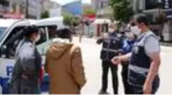 Polisin sosyal mesafe uyarısı yaptığı kadın, 'Başkasının motoruna binerek mi gideyim' dedi