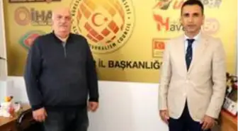 Gençlik ve Spor İl Müdürü Özdemir, KGK İl Başkanlığını ziyaret etti