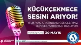 Küçükçekmece ses yarışması başvuruları başladı