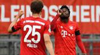 Bayern Münih'li Thomas Müller, hız rekoru kıran Davies'i çizgi film karakteri Road Runner'a benzetti