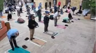 Edirne'de korona virüs sonrası ilk cuma namazı