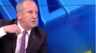 Muharrem İnce, programda Erdoğan'ın konuşmasının verilmesi üzerine canlı yayını terk etti