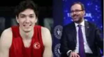 Gençlik ve Spor Bakanı Mehmet Muharrem Kasapoğlu, Cedi Osman'a konuştu: En başarılı olimpiyat...