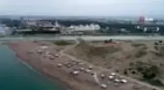 Beş yıldızlı otellere komşu çardaklarda kurulum heyecanı başladı