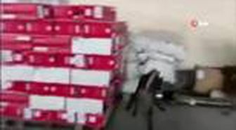 Zeyna ve Zeus'un katıldığı operasyonda 82 kilo eroin ele geçirildi