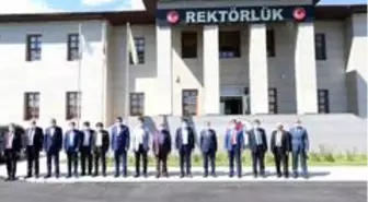 AİÇÜ Rektörü Prof. Dr. Karabulut, il protokolünü misafir etti