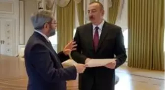 Azerbaycan Cumhurbaşkanı Aliyev'den Adana Milletvekili Ünüvar'a 'Dostluk' nişanı