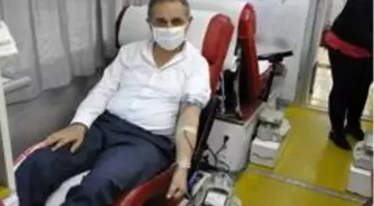 Başkan Çiftçi'den azalan kan stoğuna destek