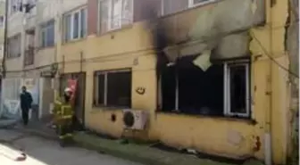 Bursa'da yangın çıktı daire küle döndü
