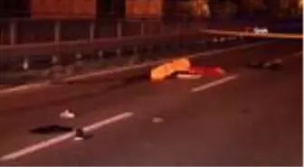 Büyükdere Caddesinde motosiklet kazası: 1 ölü