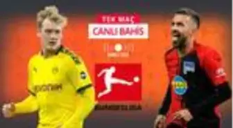 Dortmund'a zor rakip, Hertha Berlin formda! Öne çıkan iddaa tahmini ise...