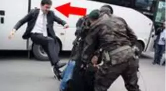 George Floyd paylaşımı yapan Yusuf Yerkel'e madenciye tekme attığı fotoğrafı hatırlattılar