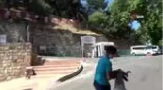 Kalenin açılışına sevindi, koç kurban etti