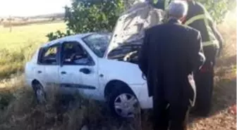 Mardin'de kontrolden çıkan araç şarampole yuvarlandı: 5 yaralı