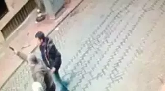 İstanbul'un göbeğinde dehşet anları kamerada