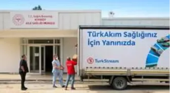 TürkAkım, Kıyıköy halkına ve bölgedeki hastanelere sağlık malzemesi bağışladı