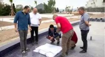 Başkan Aras, yapımı devam eden projeleri tek tek denetledi