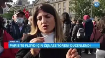 George Floyd İçin Paris'te Cenaze Töreni Düzenlendi