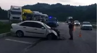 Samsun'da trafik kazası: 3 yaralı