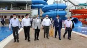 Erdemli'de aquapark açıldı