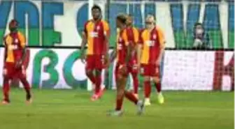 Galatasaray, deplasmanda Çaykur Rizespor'a 2-0 mağlup oldu