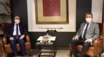 Ertan Taşlı, Vali Dağlı'ya yeni görevinde başarılar diledi