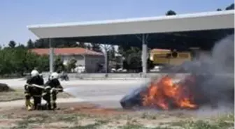 Isparta Belediyesi İtfaiyesi'nden ilçe ve beldelere eğitim desteği