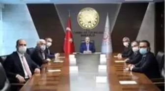 Kilis heyeti bakanlarla görüştü