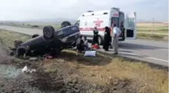 Yozgat'taki trafik kazasında aynı aileden 3 kişi yaralandı