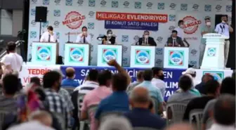 Melikgazi'de rekor katılımla kentsel dönüşüm daireleri satıldı