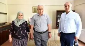 Başkan Kaya'dan şehit babalarına Babalar Günü ziyareti